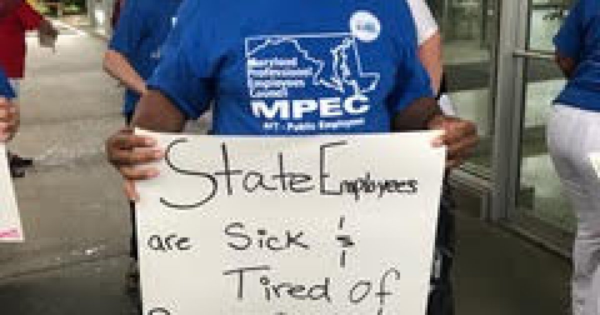 MPEC Members Rally for Respect | Maryland Professional Employees ...
